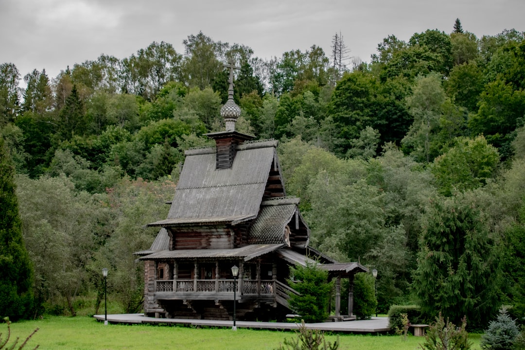 Photo wooden architecture